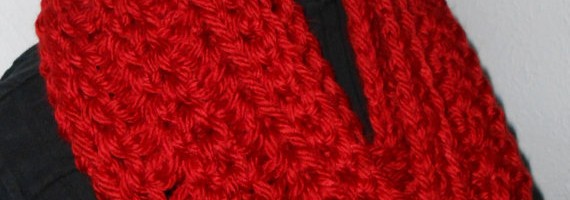 Red Infinity Scarf