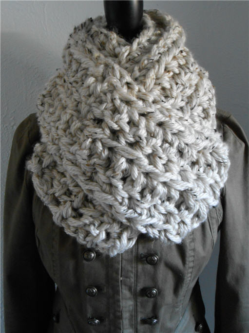 Infinity Scarf Cowl Super Thick Soft & Chunky Extra Long for Sale